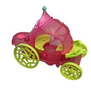 Zoobles Princess Carriage Toy broken Kids Toys Pink and Lime